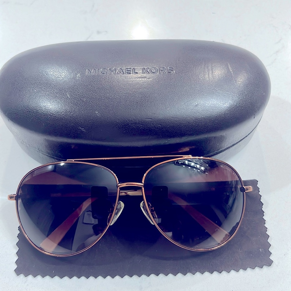 Michael Kors M3403S Women's 100 UV Protection Rose Gold Sunglasses 0458